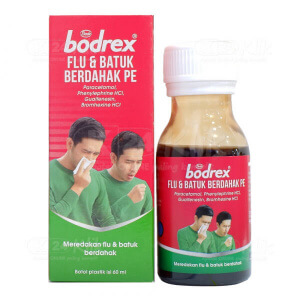 Bodrex Flu Dan Batuk Berdahak Sirup 60ml (per Botol)